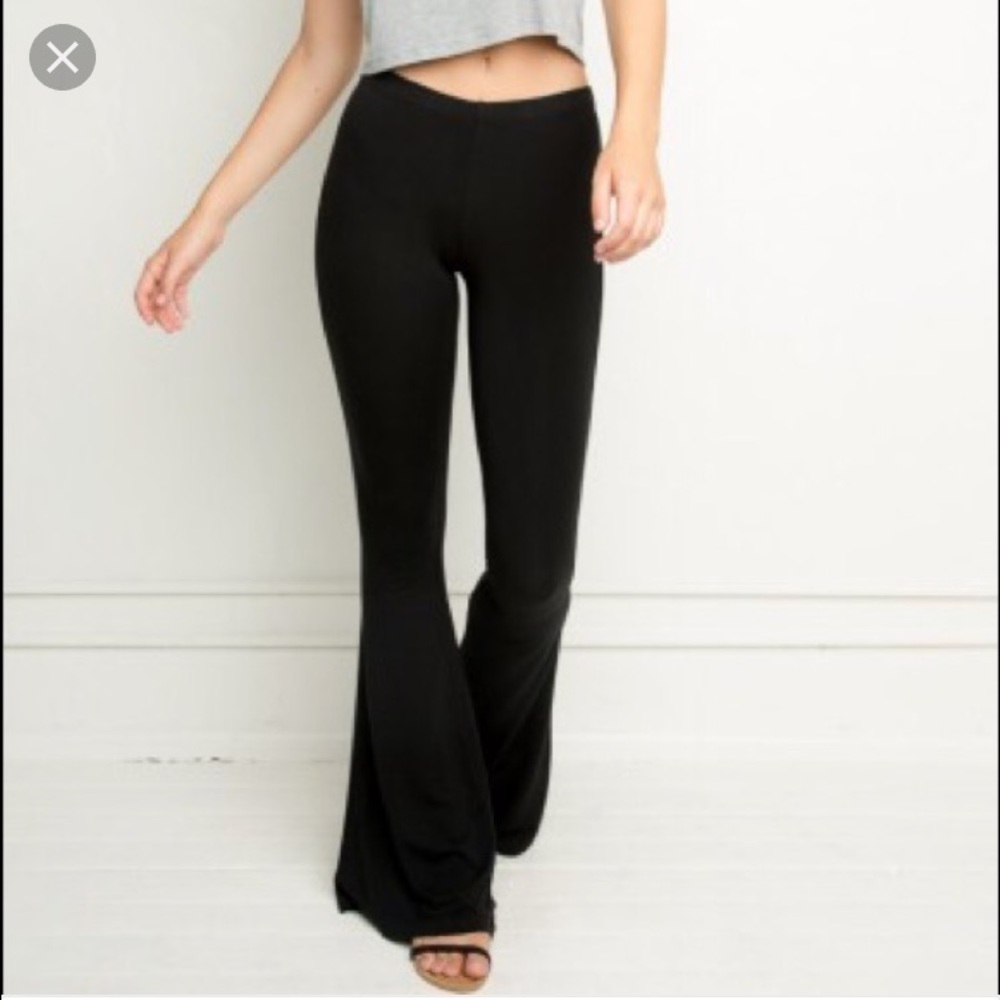 Black Bell Bottoms