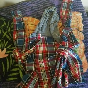 Flannel hoodie
