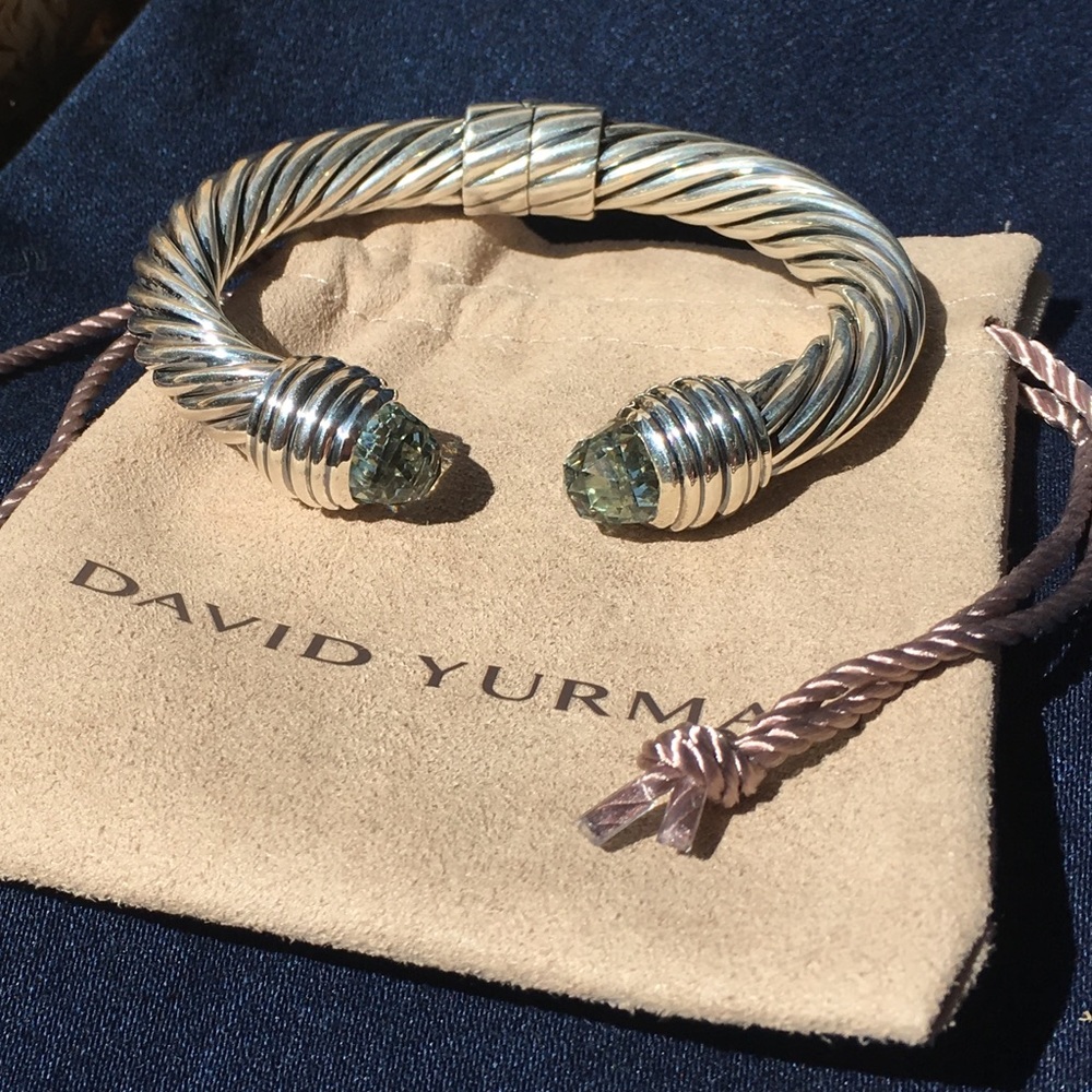 David Yurman 10mm Prasiolite Bracelet PRICE FIRM