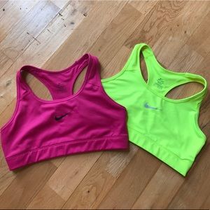 2 Nike Sports Bras