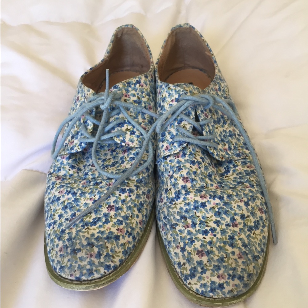 Floral BDG Oxford shoes