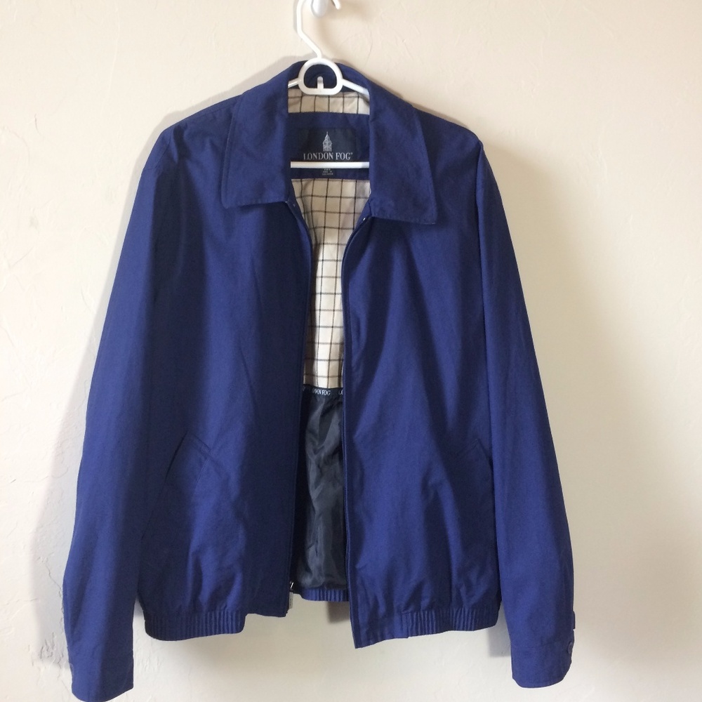 Navy London Fog jacket