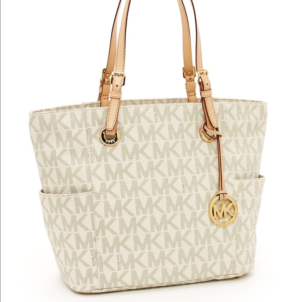 michale Kors logo tote