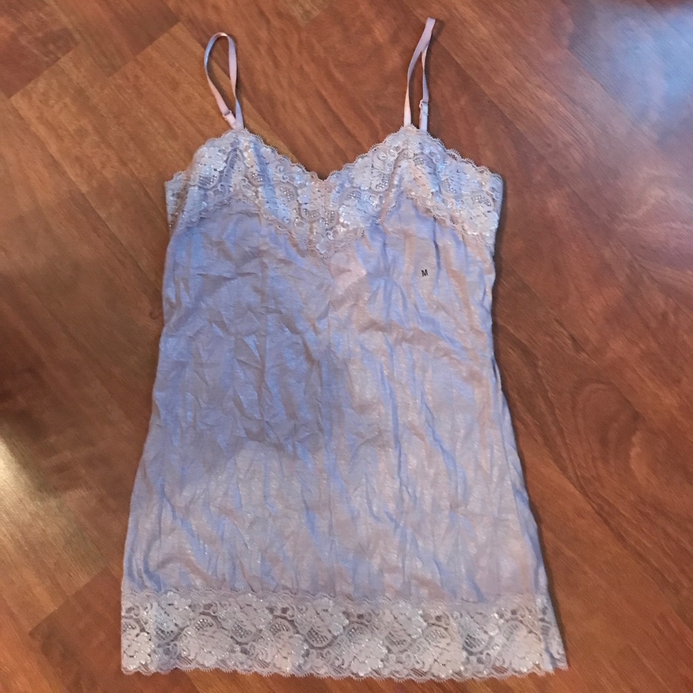 NWT Sparkle Lace Cami