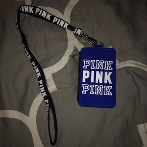 PINK ID Holder