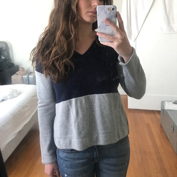 Madewell Pullover V Neck Sweater - Picture 5 of 7