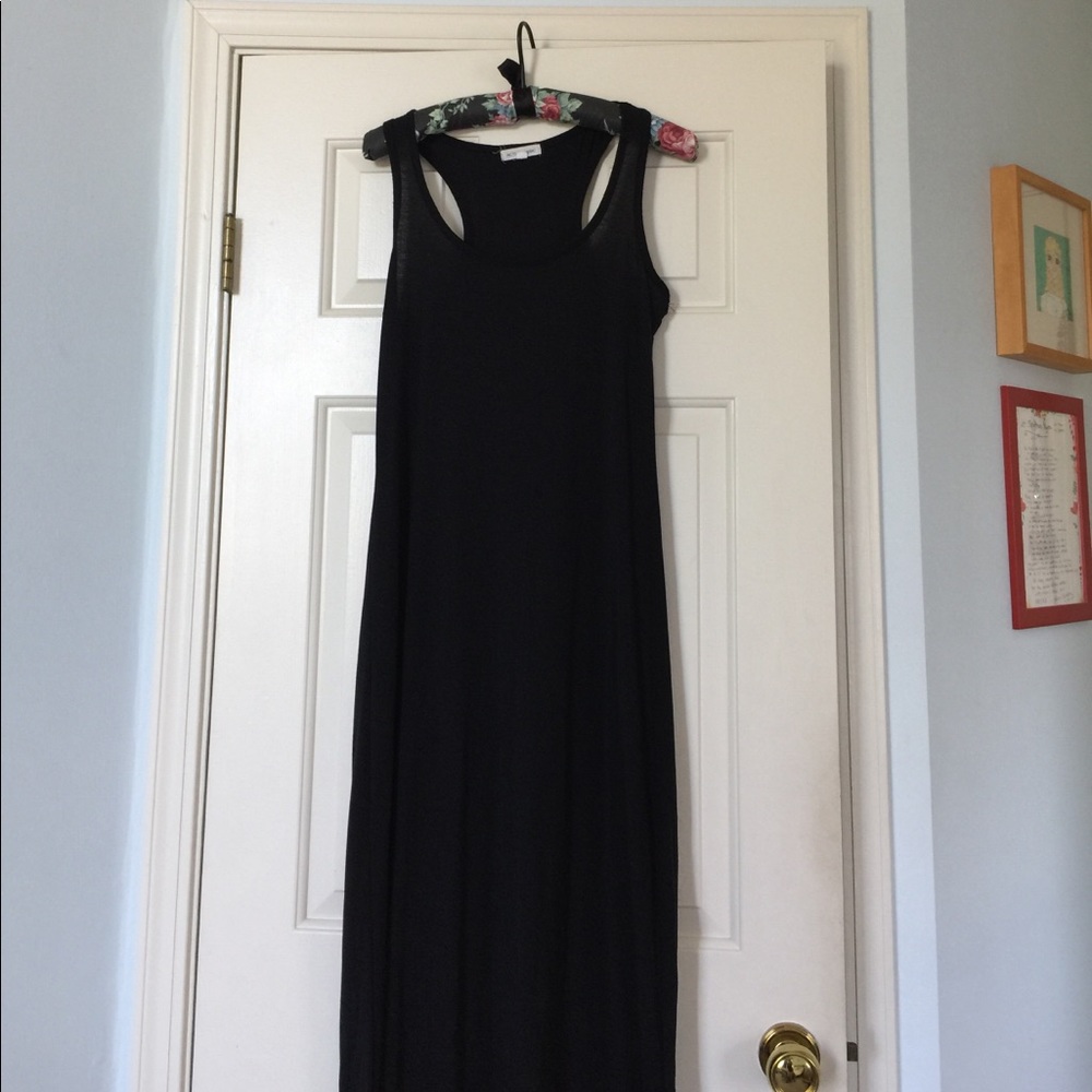 Black tank dress