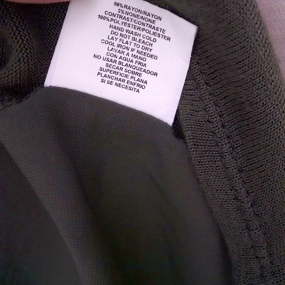 Olive Love + Haight Hi Lo Ruched Open Back Top - Picture 7 of 8