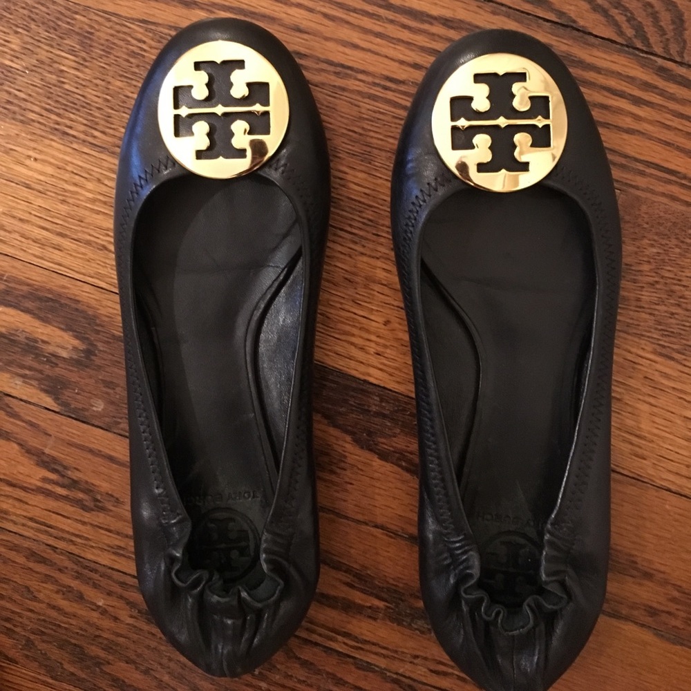 Black Tory Burch flats