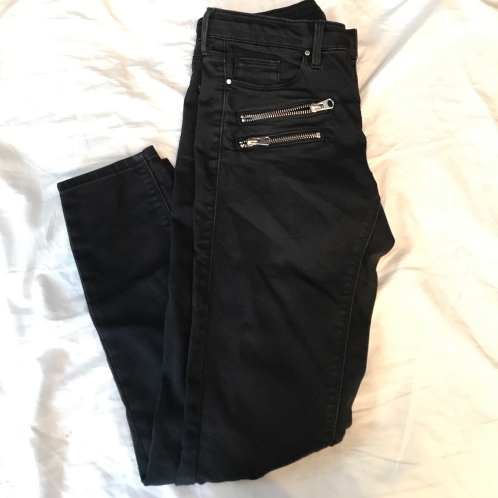 Topshop Black Skinny Jeans