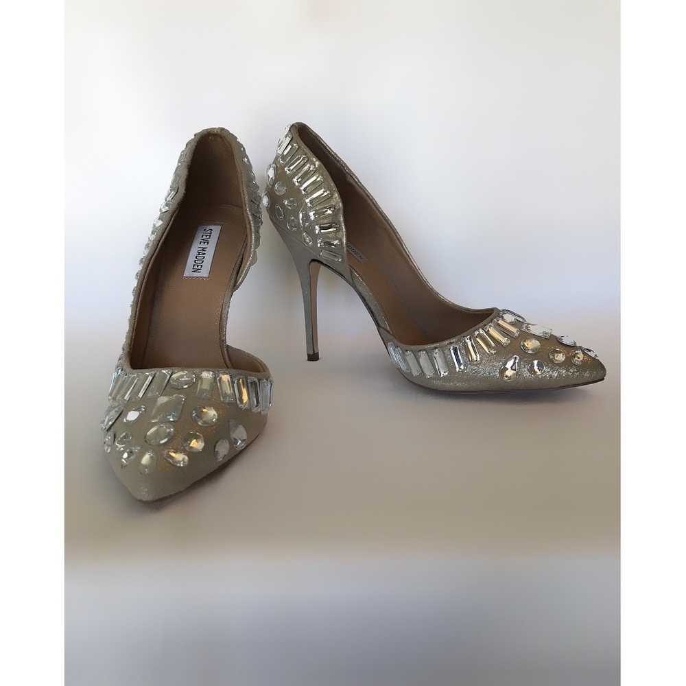 STEVE MADDEN Galactik Heels | Gold