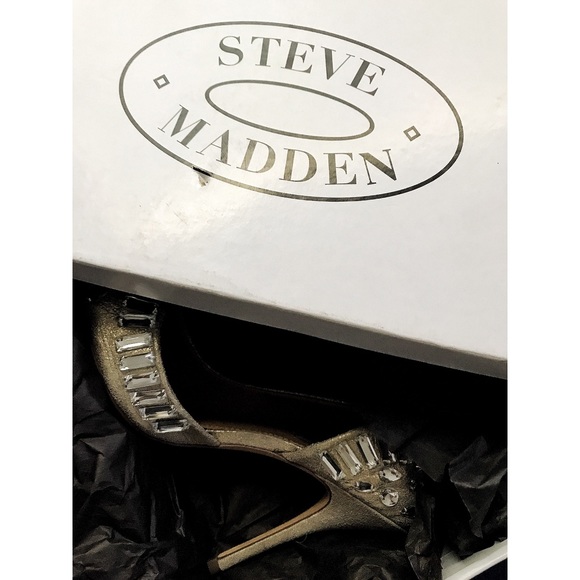 STEVE MADDEN Galactik Heels | Gold - Picture 6 of 7
