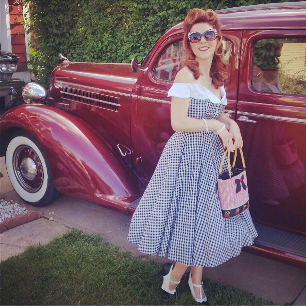 Hell Bunny Mary Ann Swing Dress