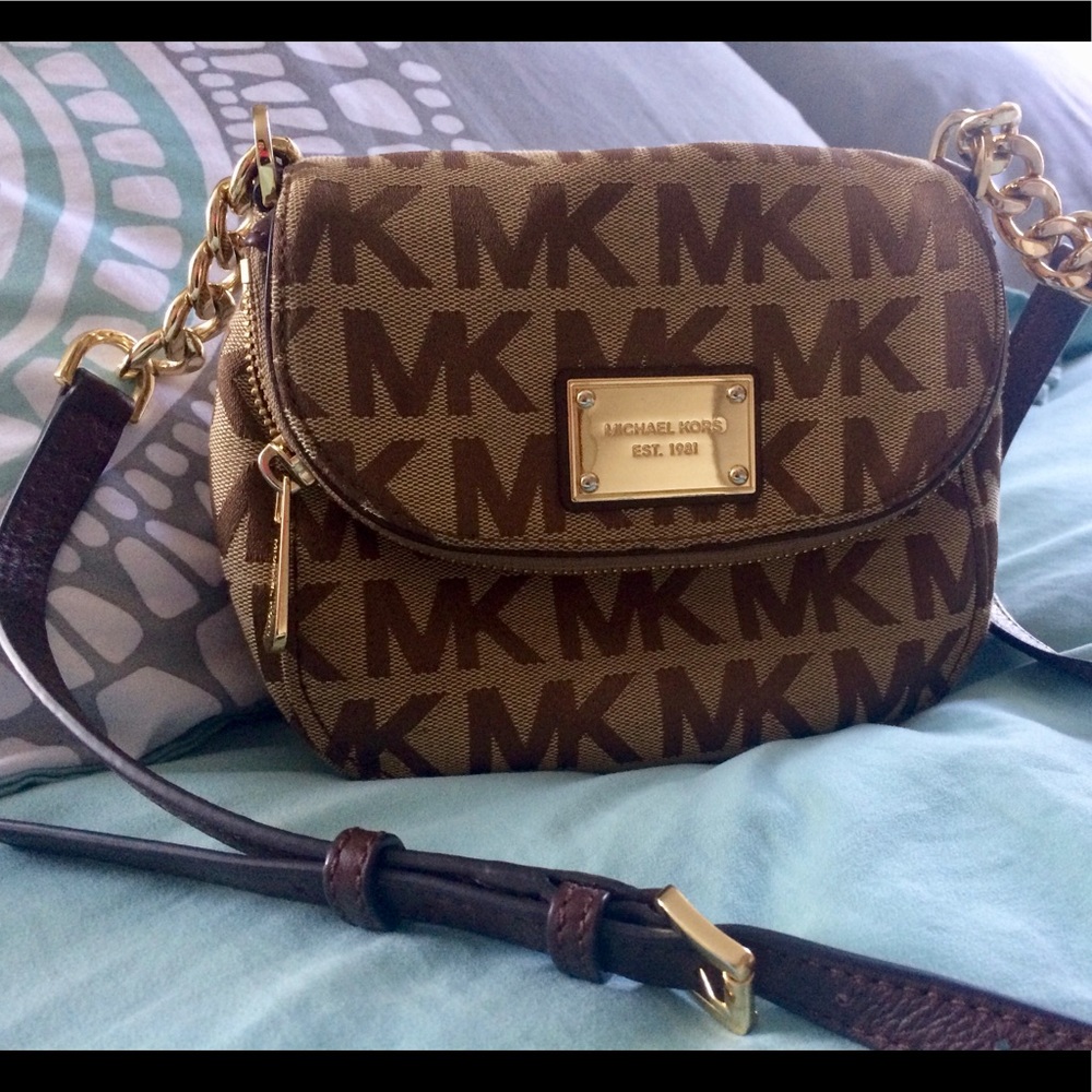Michael Kors brown crossbody