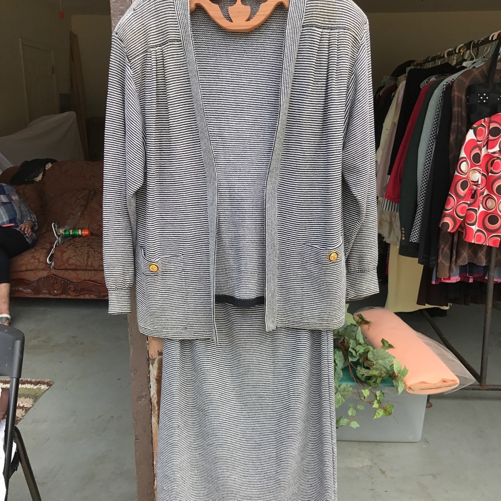 St. John's Knit Jacket and Skirt