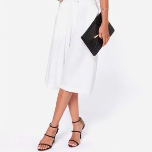 Lush White Culottes✨