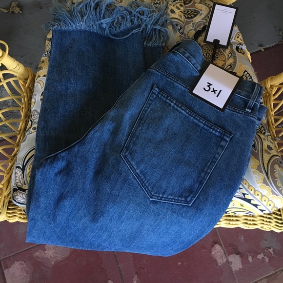 3 x 1 frayed jeans - Picture 3 of 6