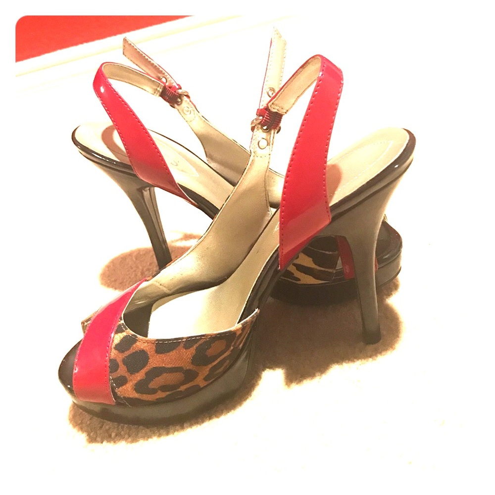 Leopard Print Heels