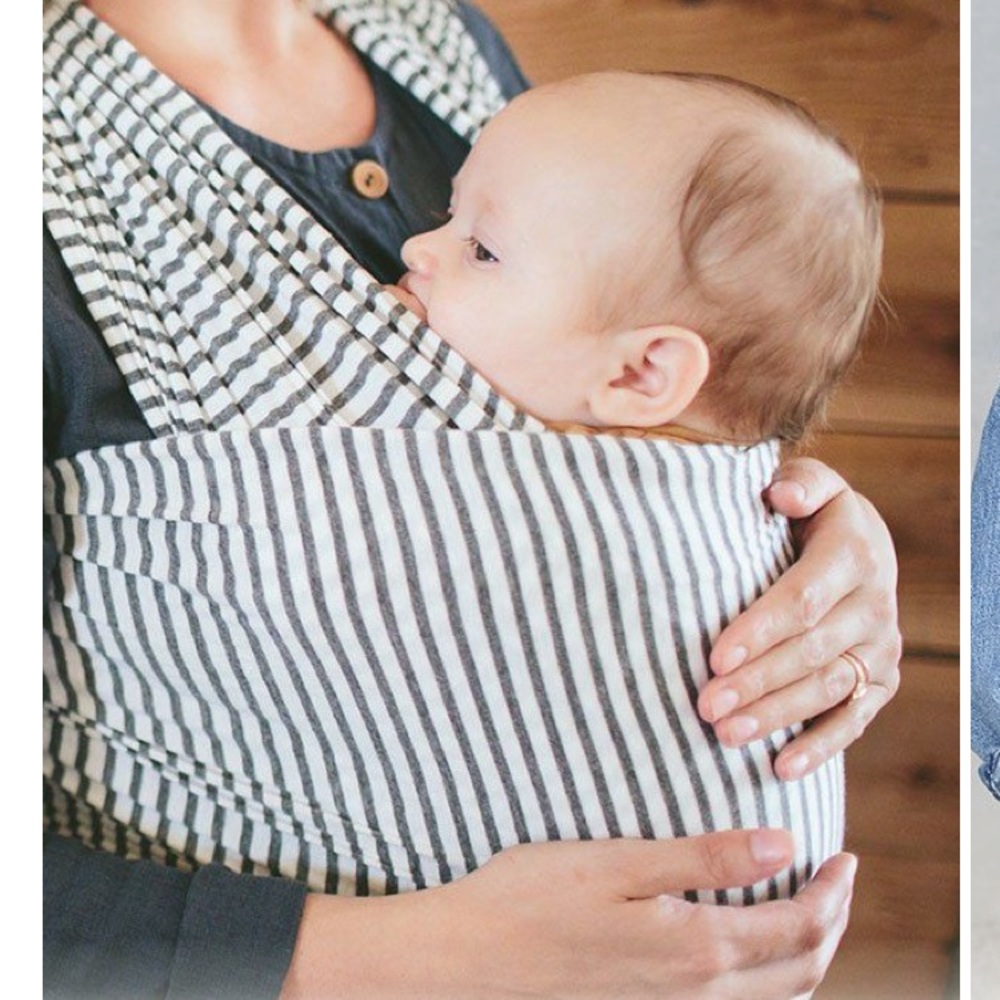 Grey stripe solly wrap