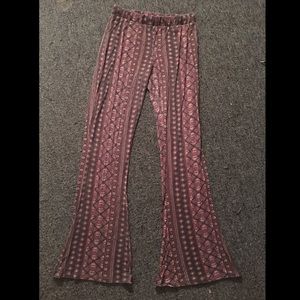 Boho bell bottom pants