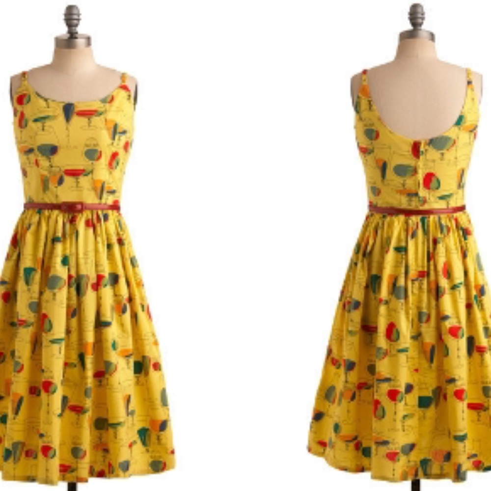 ModCloth Drinks On Me Dress