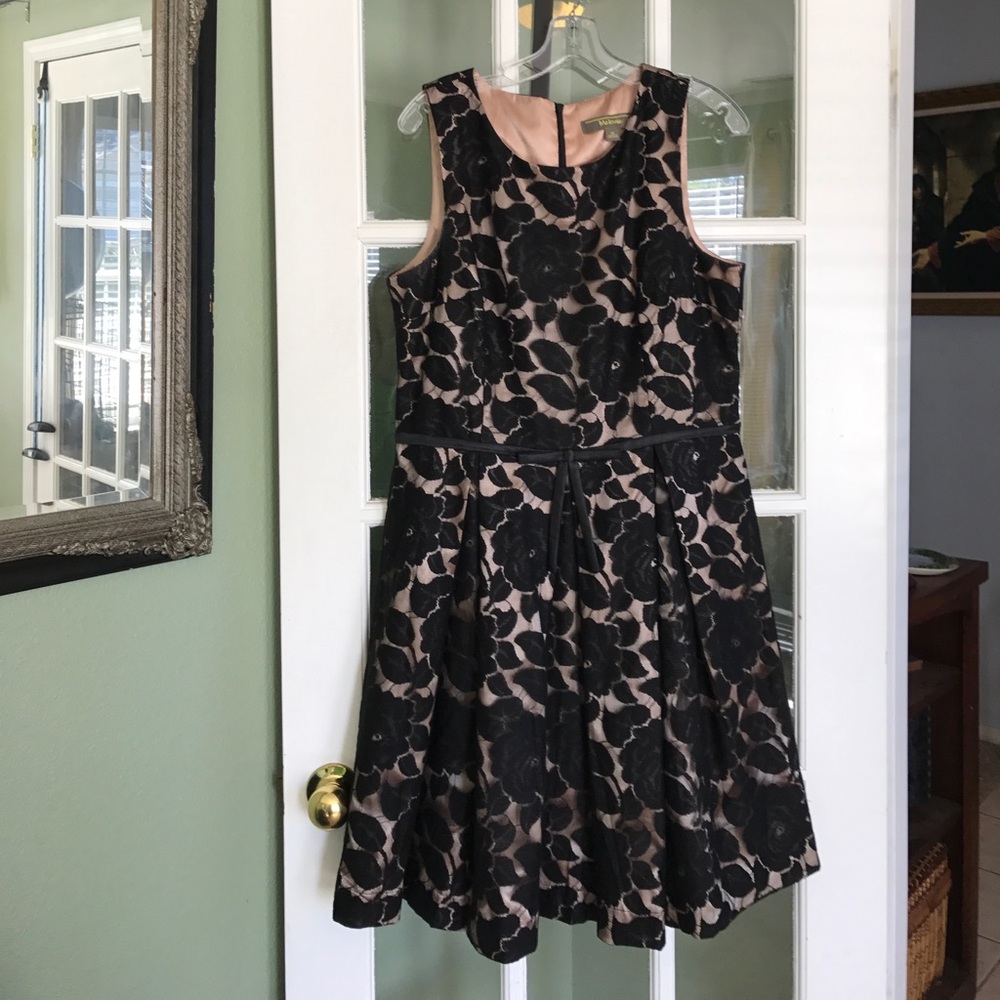 Black size 14 cocktail dress. Lace