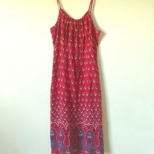 BOHO lightweight patterned dress