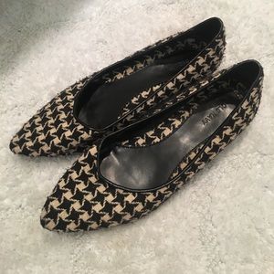 Tweed Kitten Heels