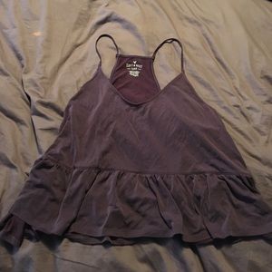 Purple Baby Doll Tank Top
