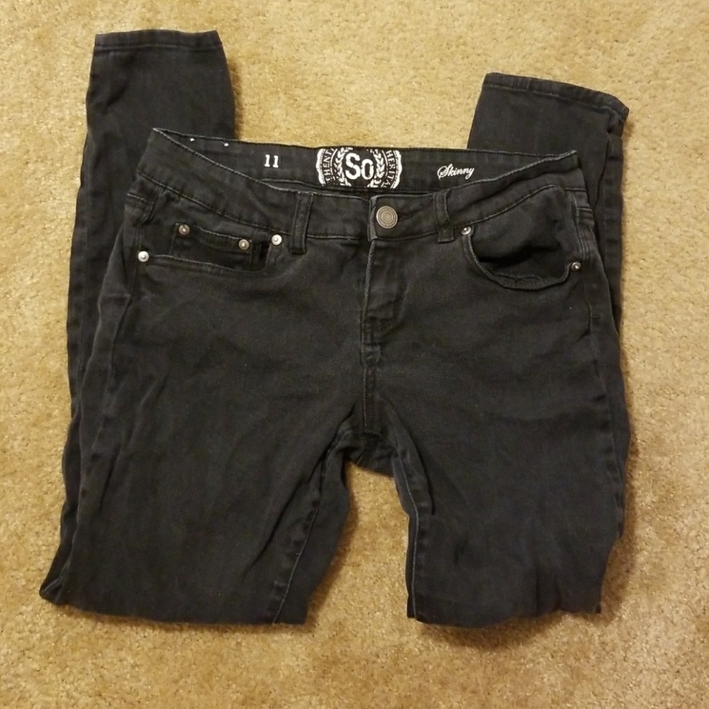 SO Black skinny Jeans