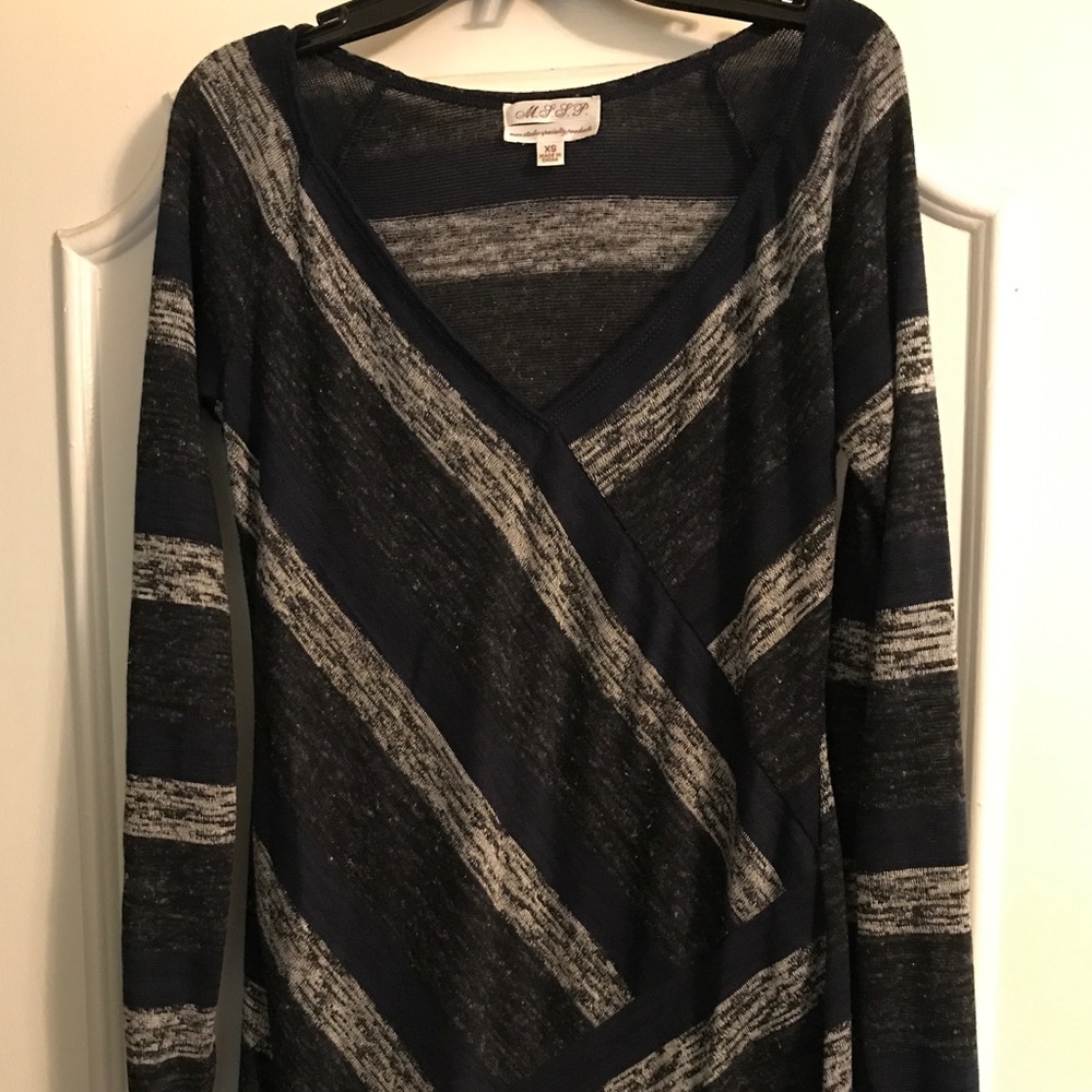 Max Studio stripe tunic