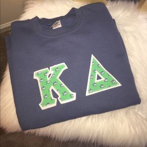 KAPPA DELTA VINEYARD VINES 🐳 Crew Neck Sweatshirt