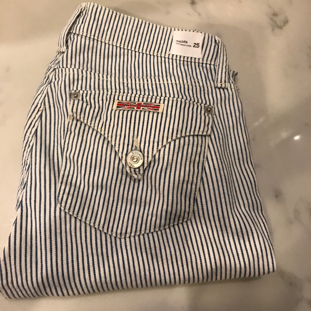 Hudson Cropped Jeans