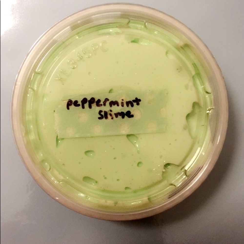 Peppermint slime