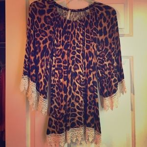 Leopard top!