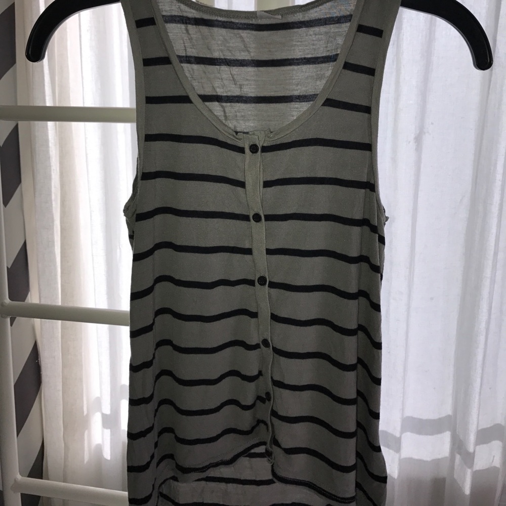 Striped tank top