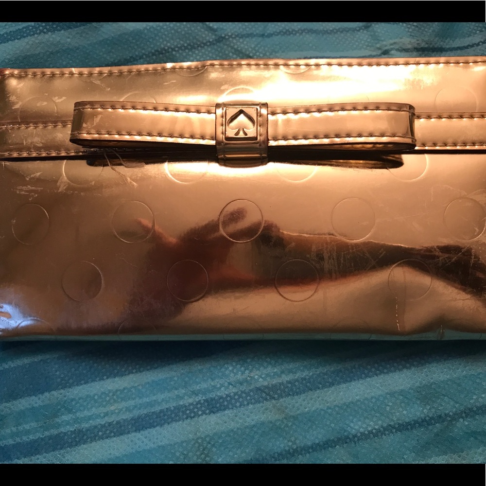 Kate spade ♠️ gold wallet