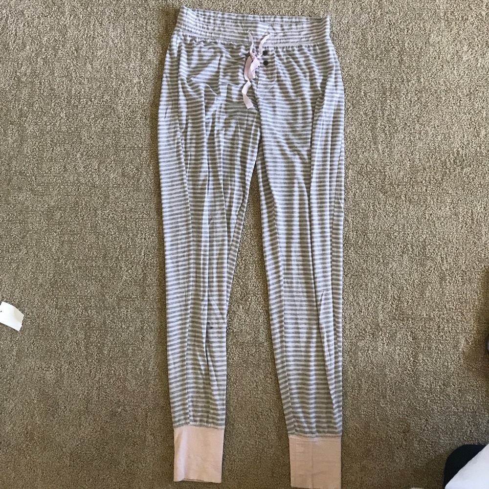 Gap body stripped legging pj pants XS