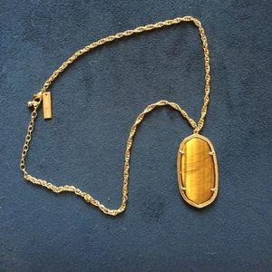 Tiger's Eye Kendra Scott Necklace