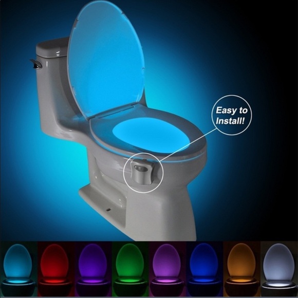 Accessories - 8 color motion sensor bathroom nightlight