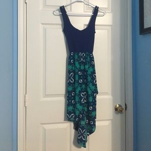 Charlotte Russe Navy Blue Dress