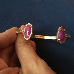 Purple Stone Kendra Scott Cuff