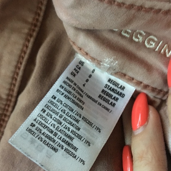 Super stretch mauve American Eagle jeans - Picture 3 of 6