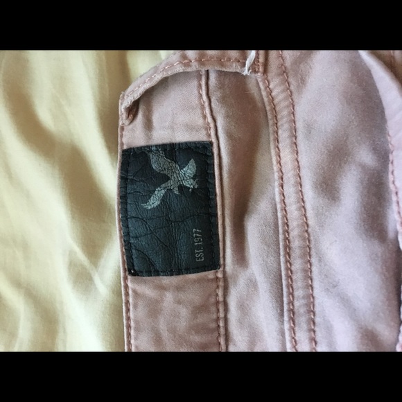 Super stretch mauve American Eagle jeans - Picture 4 of 6