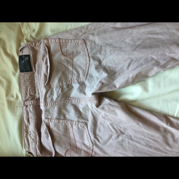 Super stretch mauve American Eagle jeans - Picture 5 of 6