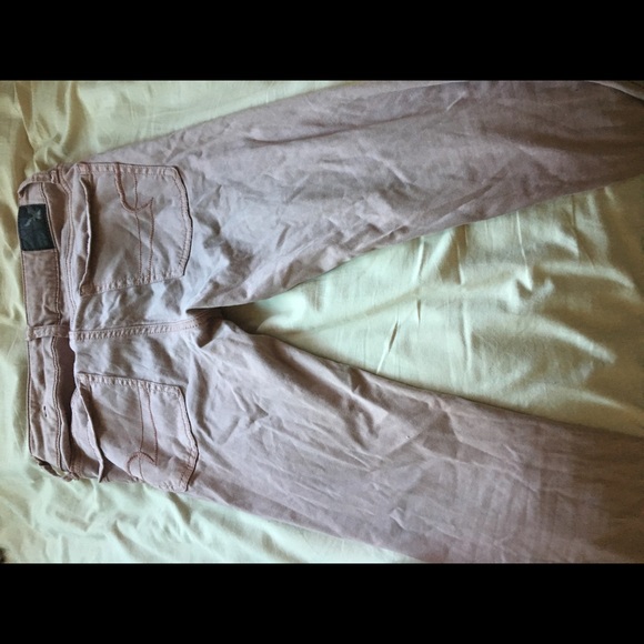 Super stretch mauve American Eagle jeans - Picture 6 of 6