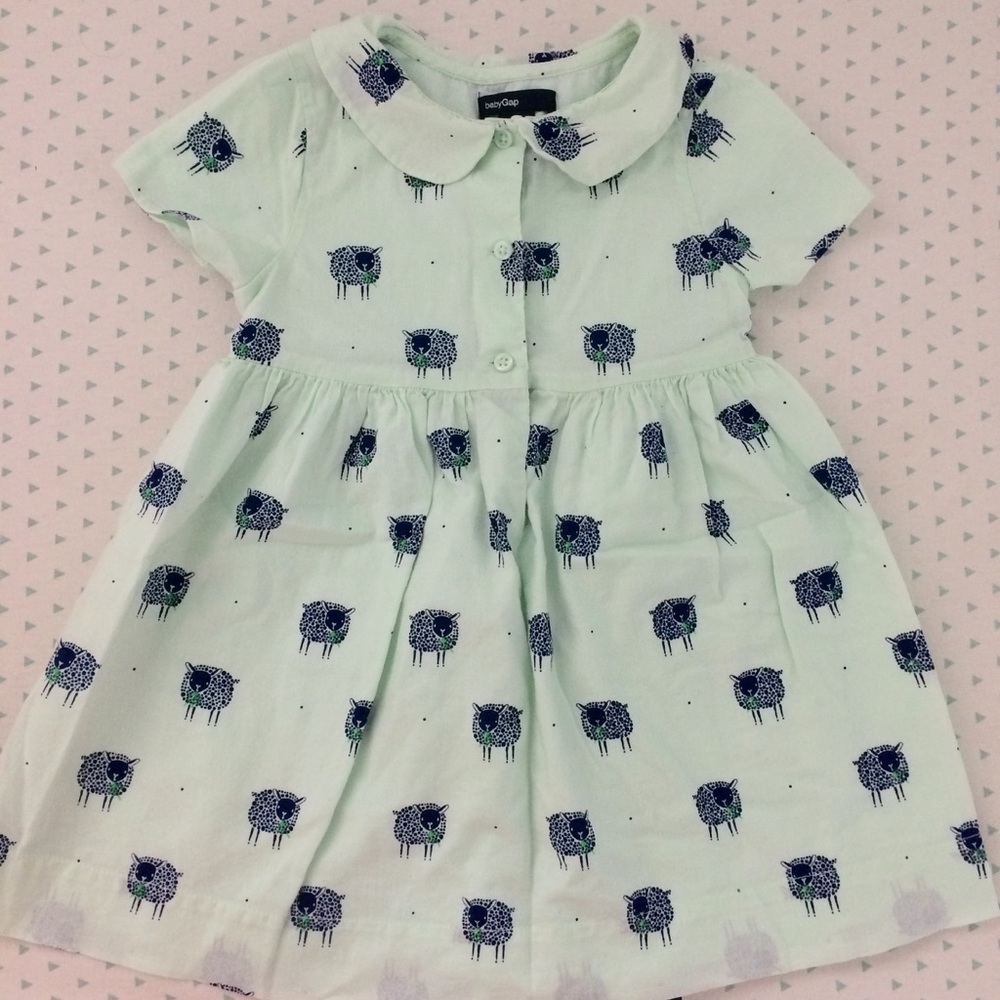 Mint Baby Gap Dress 👗