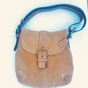 CLOSET CLEAR OUT Vintage Coach Suede Style 9482