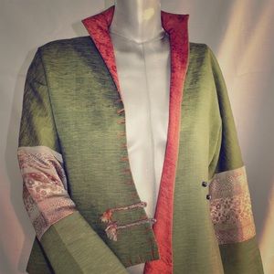 Vintage Chinese Silk Jacket Halloween costume
