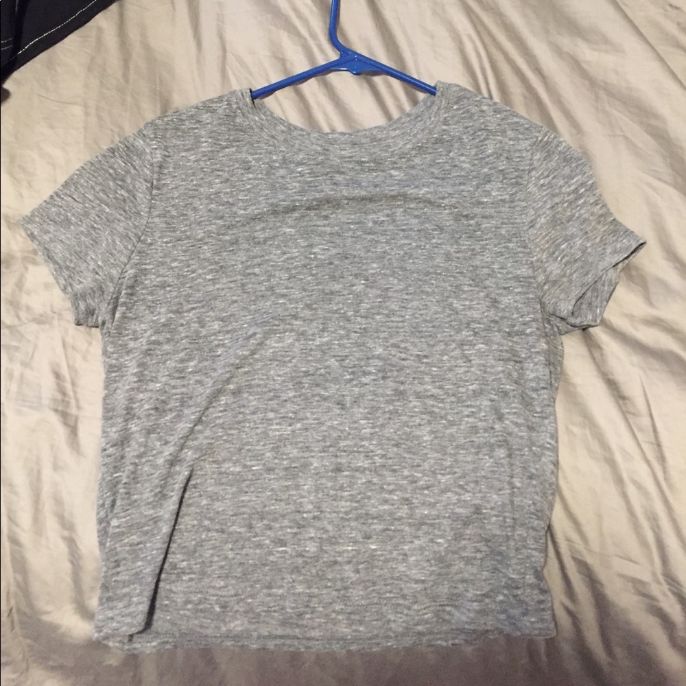 Plain grey crop
